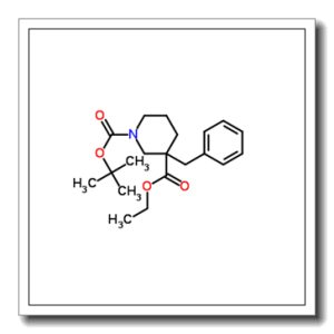 3-苄基哌啶-1,3-二羧酸1-叔丁酯 3-乙酯