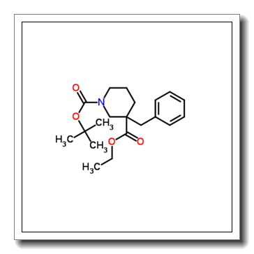1-O-tert-butyl 3-O-ethyl 3-benzylpiperidine-1,3-dicarboxylate CAS 170842-80-5