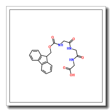 2-[2-(2-{[(9H-Fluoren-9-ylmethoxy)carbonyl]-amino}acetamido)acetamido]acetic acid CAS 170941-79-4