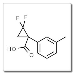 2,2-二氟-1-(间甲苯基)环丙烷-1-羧酸