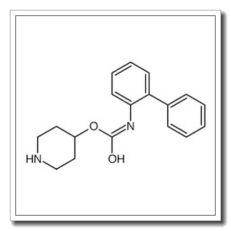 piperidin-4-yl N-(2-phenylphenyl)carbamate