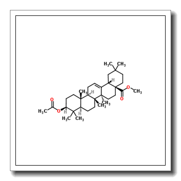 Methyl (3β,5ξ,9ξ,13ξ,18α)-3-acetoxyolean-11-en-28-oate
