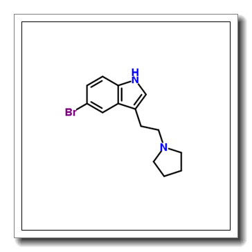 5-bromo-3-(2-pyrrolidin-1-ylethyl)-1H-indole CAS 17274-68-9