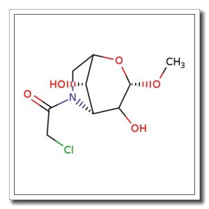Methyl 3,6-dideoxychloroacetamido-a-D-mannopyranoside