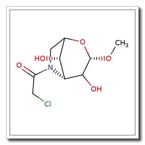 Methyl 3,6-dideoxychloroacetamido-a-D-mannopyranoside