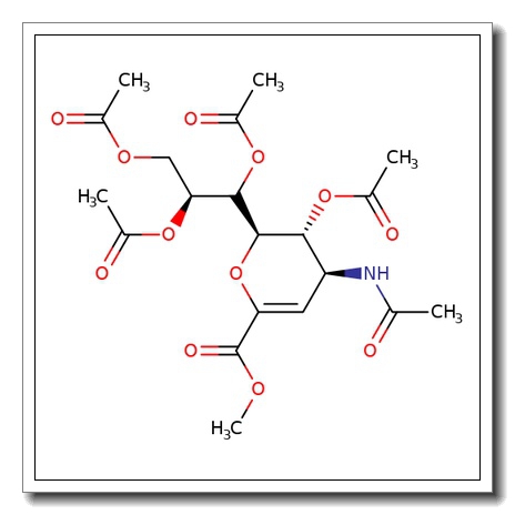 Methyl 5,7,8,9-tetra-O-acetyl-4-acylamino-2,6-anhydro-3,4-dideoxy-D-glycero-D-galacto-2-enonate CAS 173467-18-0