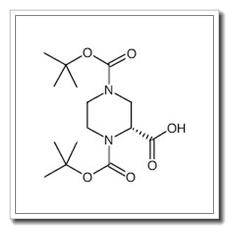 (R)-1-n-boc-4-n-boc-哌嗪-2-羧酸