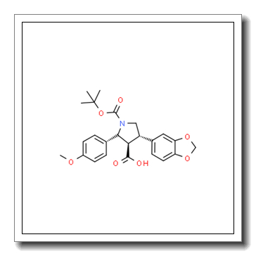 (2R,3R,4S)-4-(苯并[D] [1,3]间二氧杂环戊烯-5-基)-1-(叔丁氧羰基)-2-