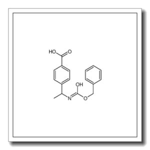 4-(1-(((苄氧基)羰基)氨基)乙基)苯甲酸