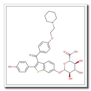 Raloxifene 6-D-glucuronide