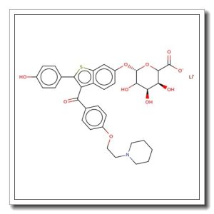 Raloxifene-6-D-glucuronide lithium salt
