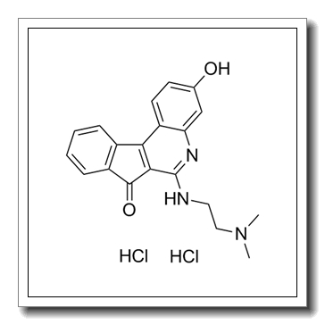 6-[2-(dimethylamino)ethylamino]-5H-indeno[2,1-c]quinoline-3,7-dione,dihydrochloride CAS 174634-09-4