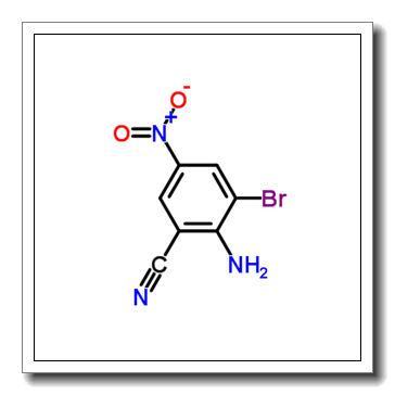2-Amino-3-bromo-5-nitrobenzonitrile CAS 17601-94-4