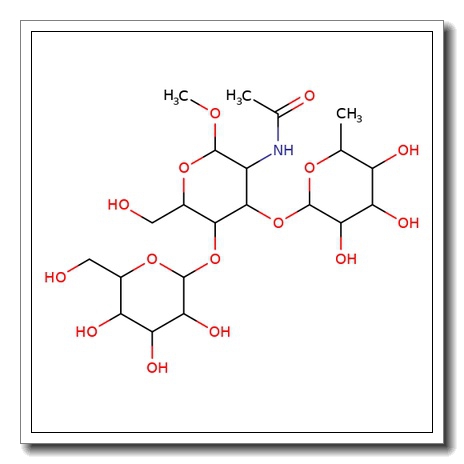 Lewis X trisaccharide methyl glycoside