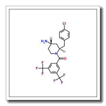 [(2R,4S)-4-Amino-2-(4-chlorobenzyl)-1-piperidinyl][3,5-bis(trifluoromethyl)phenyl]methanone CAS 177707-22-1