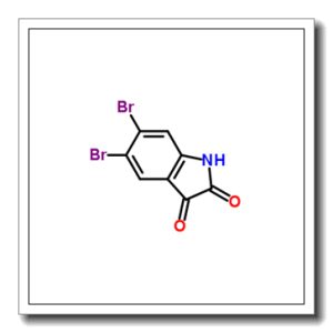 5,6-dibromo-1H-indole-2,3-dione