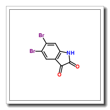 5,6-dibromo-1H-indole-2,3-dione