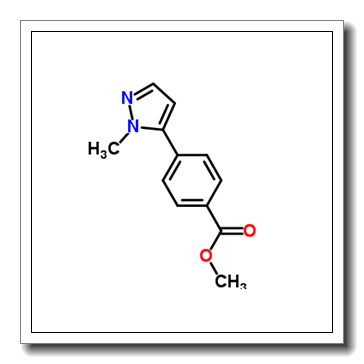 methyl 4-(2-methylpyrazol-3-yl)benzoate CAS 179057-12-6