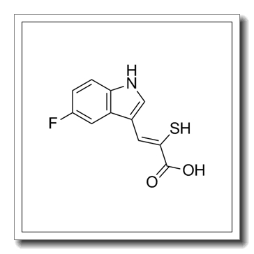 2-​Propenoic acid, 3-​(5-​fluoro-​1H-​indol-​3-​yl)​-​2-​mercapto- CAS 179461-52-0