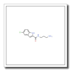 N-(3-氨基丙基)-5-氯-1H-吲哚-2-甲酰胺