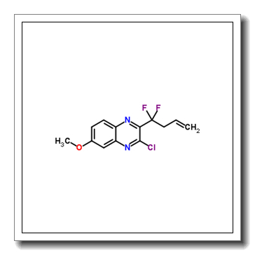 3-Chloro-2-(1,1-difluoro-3-buten-1-yl)-6-methoxyquinoxaline