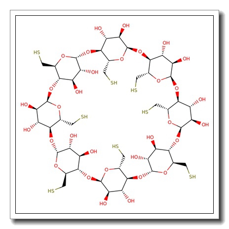6-deoxy-6-mercapto-gamma-cyclodextrin,octakis