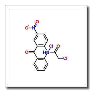 2-(2-氯乙酰氨基)-5-硝基-2’-氯二苯甲酮