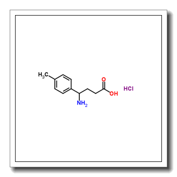 4-Amino-4-(4-methylphenyl)butanoic acid hydrochloride (1:1) CAS 1810070-01-9