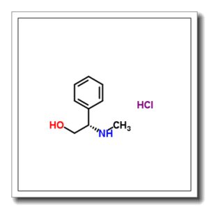 (2S)-2-(Methylamino)-2-phenylethanol hydrochloride (1:1)