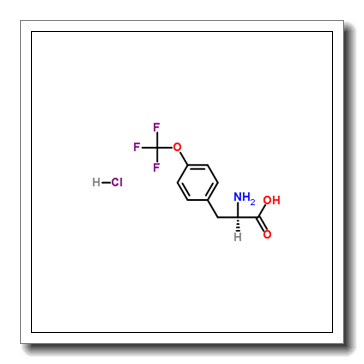 O-(Trifluoromethyl)-D-tyrosine hydrochloride (1:1)