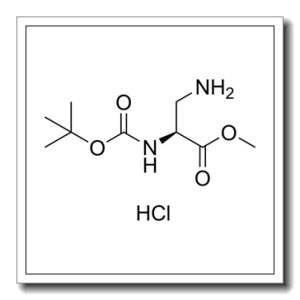 (S)-3-氨基-2-((叔丁氧基羰基)氨基)丙酸甲酯盐酸盐