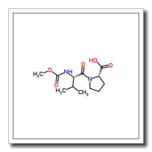 (2S)-1-[(2S)-2-(methoxycarbonylamino)-3-methylbutanoyl]pyrrolidine-2-carboxylic acid