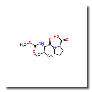 (2S)-1-[(2S)-2-(methoxycarbonylamino)-3-methylbutanoyl]pyrrolidine-2-carboxylic acid