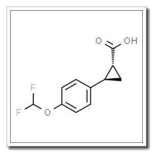 反式-2-(4-(二氟甲氧基)苯基)环丙烷-1-羧酸