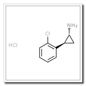 Cyclopropanamine, 2-(2-chlorophenyl)-, hydrochloride (1:1), (1R,2S)-
