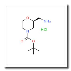(S)-2-(氨基甲基)吗啉-4-羧酸叔丁酯盐酸盐