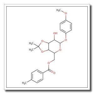 4-Methoxyphenyl 3,4-O-Isopropylidene-6-O-(4-methylbenzoyl)-b-D-galactopyranoside