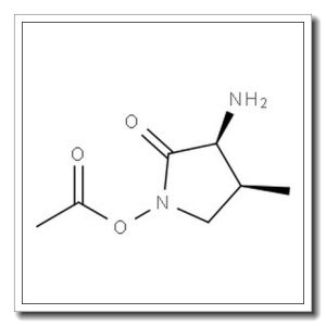 (3S,4S)-1-羟基-3-氨基-4-甲基-2-吡咯烷酮乙酸盐