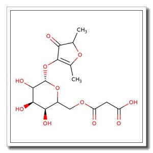 2.5-Dimethyl-4-hydroxy-3(2H)-furanone-b-D-glucoside-6′-malonate