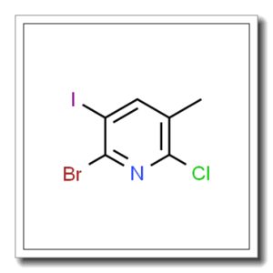 2-溴-6-氯-3-碘-5-甲基吡啶