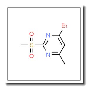 4-Bromo-6-methyl-2-(methylsulfonyl)pyrimidine