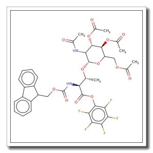 2-Acetamido-3,4,6-tri-O-acetyl-2-deoxy-a-D-galactopyranosyl-L-threonine pentafluorophenyl ester