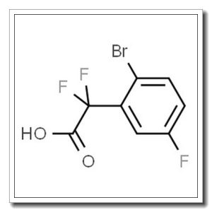 2-(2-溴-5-氟苯基)-2,2-二氟乙酸