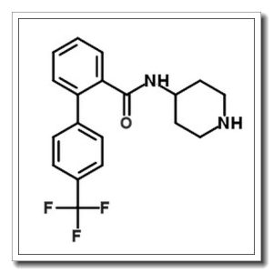 N-(4-Piperidinyl)-4′-(trifluoromethyl)-2-biphenylcarboxamide