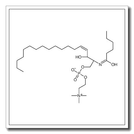 [(E,2S,3R)-2-(hexanoylamino)-3-hydroxyoctadec-4-enyl] 2-(trimethylazaniumyl)ethyl phosphate