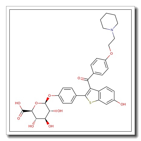 Raloxifene 4′-D-glucuronide
