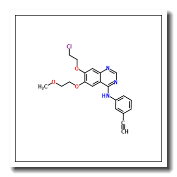 7-(2-Chloroethoxy)-N-(3-ethynylphenyl)-6-(2-methoxyethoxy)-4-quinazolinamine