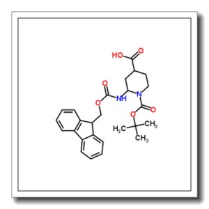 1-(N-BOC)-4-(N-FMOC-氨基)-4-哌啶甲酸