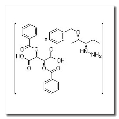 [(2S,3S)-2-(苄氧基)-3-戊基]肼-(2S,3S)-2,3-二(苯酰氧基)丁二酸