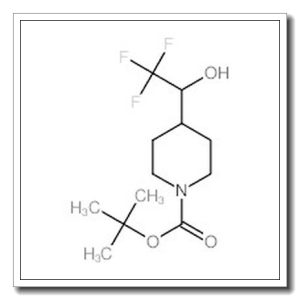 tert-Butyl 4-(2,2,2-trifluoro-1-hydroxyethyl)piperidine-1-carboxylate